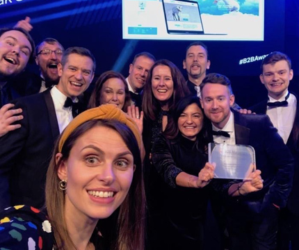 Not one but two wins at B2B awards